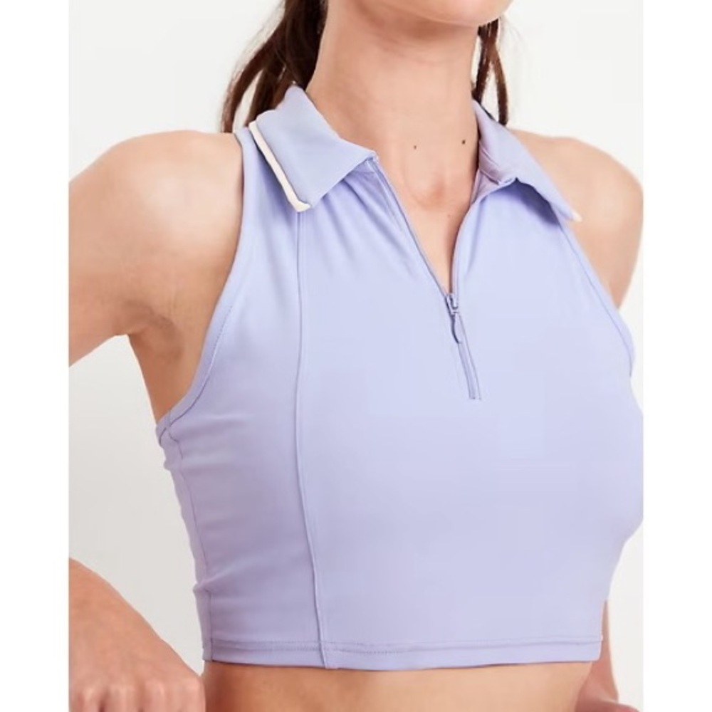 Old Navy PowerSoft Crop Polo